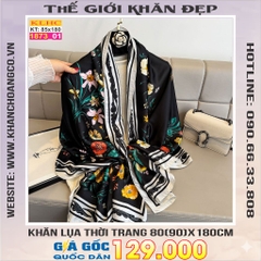 Khăn Choàng Cổ Lụa Thời Trang Thế Giới Khăn Đẹp KLHC 1061_1