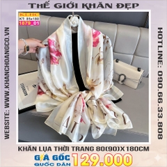 Khăn Choàng Cổ Lụa Thời Trang Thế Giới Khăn Đẹp KLHC 1047_1