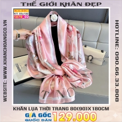 Khăn Choàng Cổ Lụa Thời Trang Thế Giới Khăn Đẹp KLHC 1047_2