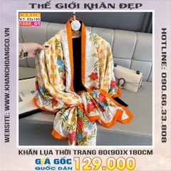 Khăn Choàng Cổ Lụa Thời Trang Thế Giới Khăn Đẹp KLHC 1041_1