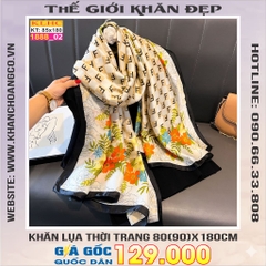 Khăn Choàng Cổ Lụa Thời Trang Thế Giới Khăn Đẹp KLHC 1041_2