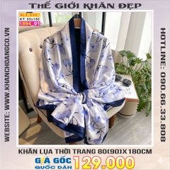 Khăn Choàng Cổ Lụa Thời Trang Thế Giới Khăn Đẹp KLHC 1022_1