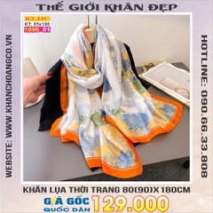 Khăn Choàng Cổ Lụa Thời Trang Thế Giới Khăn Đẹp KLHC 1013_1