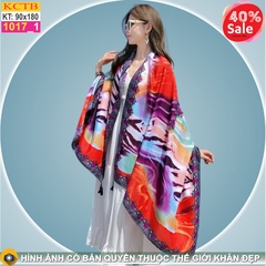 Khăn Choàng Cổ Coton Vải Lanh Thế Giới Khăn Đẹp KHTB1017_1 - Giá bán 90,000 VNĐ