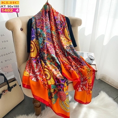 Khăn Choàng Cổ Lụa Thời Trang Thế Giới Khăn Đẹp KLHC 1090_4