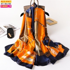 Khăn Choàng Cổ Lụa Thời Trang Thế Giới Khăn Đẹp KLHC 1063_2