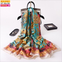 Khăn Choàng Cổ Lụa Thời Trang Thế Giới Khăn Đẹp KLHC 1048_3