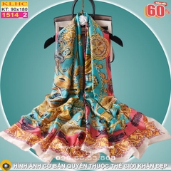 Khăn Choàng Cổ Lụa Thời Trang Thế Giới Khăn Đẹp KLHC 1048_3