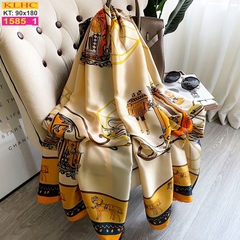 Khăn Choàng Cổ Lụa Thời Trang Thế Giới Khăn Đẹp KLHC 1015_3