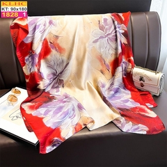 Khăn Choàng Cổ Lụa Thời Trang Thế Giới Khăn Đẹp KLHC 1016_3
