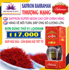 Nhụy Hoa Nghệ Tây SAFFRON BAHRAMAN 1 Gr - Giá sỉ