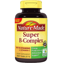 Thực phẩm bổ sung Super B complex Key B Vitamins + Vitamin C lọ 460 viên