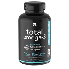 Dầu cá hồi Total Omega 3 Full spectrum complex 120 viên