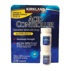 Viên uống hỗ trợ tiêu hóa, hỗ trợ điều trị chứng ợ nóng khó tiêu Kirkland Signature Acid Controller