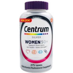 Thực phẩm chức năng bổ sung vitamin Centrum Silver Women 50+ 275 viên