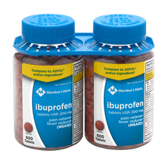Thuốc giảm đau, hạ sốt Member Mark Ibuprofen 200mg 600 viên