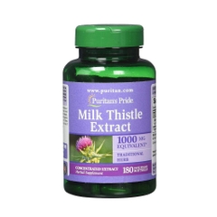 Giải độc GAN Milk Thistle Extract Puritan 180 viên