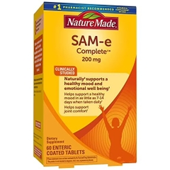 Thực phẩm chức năng cải thiện tinh thần Nature Made SAM-E Complete 60 viên