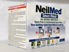 Bình rửa mũi NeilMed Sinus Rinse 250 gói muối