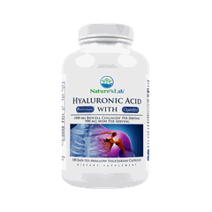 Thực phẩm chức năng hỗ trợ da và sụn khớp Nature's Lab Hyaluronic Acid 180 viên