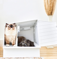 Petkit White Villa Cat Litter Box - Biệt Thự Vệ Sinh Cho Mèo