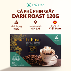 Cà phê phin giấy DARK ROAST 120G