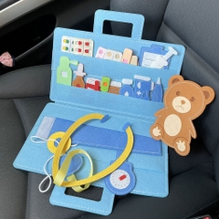 Đồ Chơi Bác Sĩ Gấu Nâu