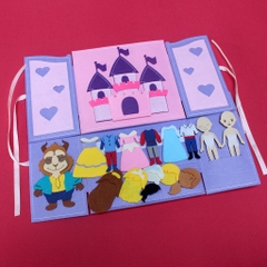 Sách Vải Cổ Tích - Công Chúa, Hoàng Tử, Quái Vật