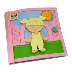 Sách Vải Một Ngày Của Bé Gái