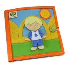 Sách Vải Một Ngày Của Bé Trai