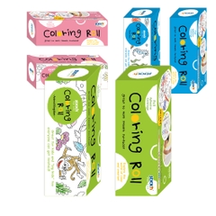 Tranh Tô Màu Cắt Dán Cuộn Dài 2m43 (4 chủ đề tự chọn)