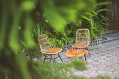 GHẾ MÂY CHÂN SẮT / RATTAN CHAIR