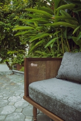 SOFA RATTAN WOOD