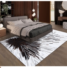 THẢM BÒ CHỮ NHẬT 14 / LEATHER RUG #14