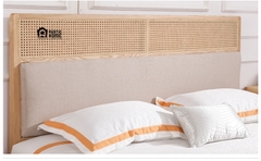 GIƯỜNG KẸP MÂY 01 / MIXED RATTAN BED #01