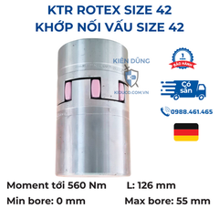 Trọn Bộ Khớp Nối Vấu KTR Rotex 42