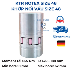 Trọn Bộ Khớp Nối Vấu KTR Rotex 48| KTR Rotex 48 Coupling