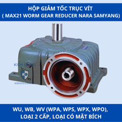 NARA SAMYANG MAX21 WORM REDUCER - Hộp Giảm Tốc Trục Vít)