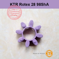 Đệm giảm chấn cho khớp nối KTR Rotex 28 98ShA LILAC Band