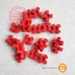Vòng đệm giảm chấn Rotex GS9 KTR 98ShA màu đỏ