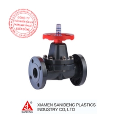 Xiamen Sanking Flanged Diaphragm Valve