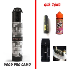 Vgod Camo 2 Clone combo + PIN + Dầu 30ml + Coil.