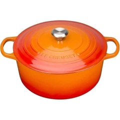 Nồi gang Le Creuset Brater rund Evo 18cm Orange màu cam