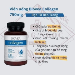 Viên uống Biovea Collagen 750mg
