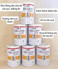 Sữa béo ResourceJunior - Dành cho trẻ từ 1-12 tuổi