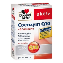 Viên uống bổ tim mạch Doppelherz Coenzym Q10+ Vitamine B (60 viên)