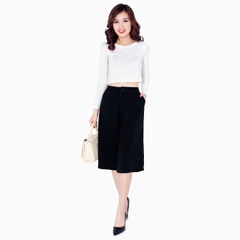 Quần Lửng Ống Suông Culottes