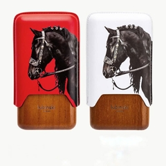 Bao Da 3 Điếu Lubinski YJA-50030 Chính Hãng – Da Cao Cấp, Hộp Gỗ Tuyết Tùng