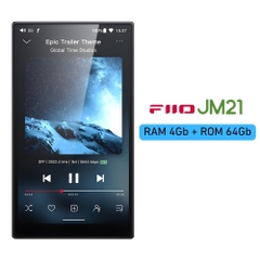 Máy nghe nhạc FiiO JM21 (Bộ nhớ 32Gb/64Gb | Ram 3Gb/4Gb | WiFi | Airplay | Bluetooth 5.0 Hai Chiều | DAC Mode | Android)
