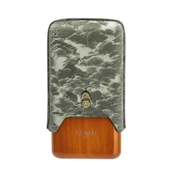 Bao Da 3 Điếu Lubinski YJA-50030 Chính Hãng – Da Cao Cấp, Hộp Gỗ Tuyết Tùng